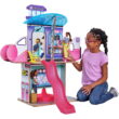 KidKraft Luxe Life 2-in-1 Wooden Airport & Jet Plane Doll Play Set with 15+ Accessories