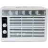Whirlpool 5,000 BTU 115-Volt Window-Mounted Air Conditioner | AC for Rooms up to 150 Sq.Ft. | Mechanical Controls | Dehumidifer | Washable Filter | Auto-Restart | WHAW050DW