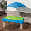 Step2 Cascading Cove Toddler Sandbox Water Table Cover and Umbrella Step2 Cascading Cove Toddler Sandbox Water Table Cover and Umbrella