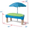 Step2 Cascading Cove Toddler Sandbox Water Table Cover and Umbrella Step2 Cascading Cove Toddler Sandbox Water Table Cover and Umbrella
