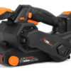 WEN 20V Max Cordless Belt Sander, Variable Speed, Handheld and Portable with 4.0Ah Battery and Charger