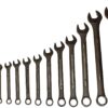 ABN Metric Wrenches Set - 16 Piece Small Metric Wrench Set 6mm to 32mm Metric Combination Wrench Set with Roll Up Pouch