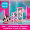 Barbie DreamHouse, Doll House Playset with 75+ Furniture & Accessories, 10 Play Areas, Lights & Sounds, Wheelchair-Accessible Elevator