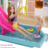 Barbie DreamHouse, Doll House Playset with 75+ Furniture & Accessories, 10 Play Areas, Lights & Sounds, Wheelchair-Accessible Elevator