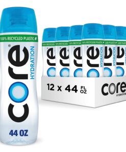 CORE Hydration, Nutrient Enhanced Water, Perfect 7.4 Natural pH, 44 Fl Oz, Pack of 12