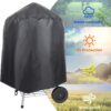 Charcoal Grill 18 inch Barbecue Grill with Waterproof Grill Cover for Outdoor Courtyard Picnic Camping Tailgating BBQ Kettle