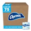 Charmin Professional Toilet Paper Bulk for Businesses, Individually Wrapped for Commercial Use, 2-ply Standard Roll with 450 Sheets/Roll (Case of 75)