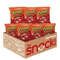 Cheetos Crunchy Cheese Flavored Snacks, 1 Ounce (Pack of 104)