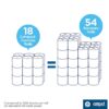 Compact Coreless 2-Ply Recycled Toilet Paper by GP PRO (Georgia-Pacific), 19378, 1,500 Sheets Per Roll, 18 Rolls Per Case