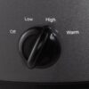 Crock-Pot 7 Quart Slower Cooker, Food Warmer, Charcoal (SCV700-KC)