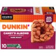 Dunkin' Candy'd Almond Dark Roast Flavored Coffee, 60 Keurig K-Cup Pods