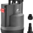 FLUENTPOWER 1/2HP Sump Pump 2500GPH Submersible Utility Pump, Automatic or Continuous Manual Operation by Integrated Float Switch, Drain Clean Water for Basement Flood Cellar Pool Pond Garden Hot Tub