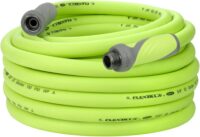 Flexzilla Garden Hose with SwivelGrip, 5/8 in. x 75 ft., Heavy Duty, Lightweight, Drinking Water Safe, ZillaGreen - HFZG575YWS-E