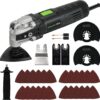 GALAX PRO 3.5A 6 Variable Speed Oscillating Multi Tool Kit with Quick Clamp System Change and 30pcs Accessories