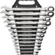 GEARWRENCH 13 Pc. 12 Pt. Ratcheting Combination Wrench Set, SAE - 9312