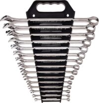 GEARWRENCH 15 Pc. 12 Pt. Long Pattern Combination Wrench Set, SAE - 81901