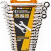 GEARWRENCH 16 Pc. Ratcheting Combination Wrench Set with Tray, Metric - 9416 GEARWRENCH 16 Pc. Ratcheting Combination Wrench Set with Tray, Metric - 9416