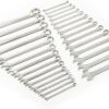 GEARWRENCH 28 Pc. 6 Pt. Combination Wrench Set, SAE/Metric - 81923, Chrome