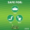 Green Gobbler Septic Saver Bacteria Enzyme Pacs | 2 Year Septic Tank Supply | Septic Tank Teatment Packets