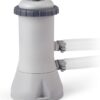 INTEX 28637EG C1000 Krystal Clear Cartridge Filter Pump for Above Ground Pools:1000 GPH Pump Flow Rate