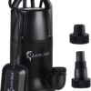 Lanchez 1 HP Submersible Sump Pump 4462GPH Clean & Dirty Water Transfer Pump with Float Switch for Pool Garden Cellar Pond
