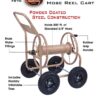Liberty Garden 870-M1-2 Industrial 4-Wheel Garden Hose Reel Cart, Holds 300-Feet of 5/8-Inch Hose - Tan Liberty Garden 870-M1-2 Industrial 4-Wheel Garden Hose Reel Cart, Holds 300-Feet of 5/8-Inch Hose - Tan