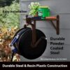 Liberty Garden Products 715 Navigator Rotating Garden Hose Reel, Holds 125-feet of 5/8-Inch Hose