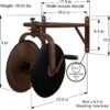 Liberty Garden Products 715 Navigator Rotating Garden Hose Reel, Holds 125-feet of 5/8-Inch Hose