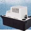 Little Giant VCMA-20ULS 115 Volt, 80 GPH, 1/30 HP Automatic Condensate Removal Pump with Safety Switch, White/Black, 554425
