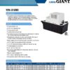 Little Giant VCMA-20ULS 115 Volt, 80 GPH, 1/30 HP Automatic Condensate Removal Pump with Safety Switch, White/Black, 554425