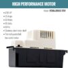 Little Giant VCMA-20ULS 115 Volt, 80 GPH, 1/30 HP Automatic Condensate Removal Pump with Safety Switch, White/Black, 554425
