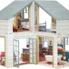 Little Tikes® Real Wood Stack ‘n Style™ Dollhouse with 14 Accessories and Many Combinations to Customize