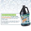 MICROBE-LIFT Emergency Septic Tank System Restore - Fast Acting Septic Tank Clog and Odor Removal for Troubled Septic Tanks Up to 2,500 Gallons - 1 Gallon