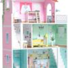 Milliard Doll House / 20 Furniture Pieces / 2.5 Feet High/Perfect Wooden Dollhouse for Kids