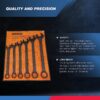 Neiko 03129A Jumbo Combination Wrench Set, 10-Piece Open-End Wrench Set, SAE Sizes 1 5/16 Inches to 2 Inches for Large Vehicles, Black Oxide Finish Neiko 03129A Jumbo Combination Wrench Set, 10-Piece Open-End Wrench Set, SAE Sizes 1 5/16 Inches to 2 Inches for Large Vehicles, Black Oxide Finish