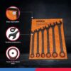 Neiko 03129A Jumbo Combination Wrench Set, 10-Piece Open-End Wrench Set, SAE Sizes 1 5/16 Inches to 2 Inches for Large Vehicles, Black Oxide Finish Neiko 03129A Jumbo Combination Wrench Set, 10-Piece Open-End Wrench Set, SAE Sizes 1 5/16 Inches to 2 Inches for Large Vehicles, Black Oxide Finish