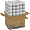 Pacific Blue Basic 1-Ply Embossed Toilet Paper (previously branded Envision), 19881/01, 550 Sheets Per Roll, 80 Rolls Per Case