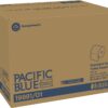 Pacific Blue Basic 1-Ply Embossed Toilet Paper (previously branded Envision), 19881/01, 550 Sheets Per Roll, 80 Rolls Per Case