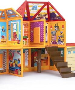 Playmags Magnetic Tiles Building Set, Dollhouse Pretend Play Toy, Creativity and Educational Magnet Blocks Stem Toys, Imaginative Birthday Gift for Kids Ages 3+