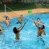 Poolmaster Pro Rebounder Swimming Pool Basketball and Volleyball Game Combo, In-Ground Pool