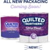 Quilted Northern Ultra Plush Toilet Paper, 48 Double Rolls, 48 = 96 Regular Rolls, 3 Ply Bath Tissue, 4 Pack of 12 Rolls Quilted Northern Ultra Plush Toilet Paper, 48 Double Rolls, 48 = 96 Regular Rolls, 3 Ply Bath Tissue, 4 Pack of 12 Rolls