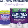 Quilted Northern Ultra Plush Toilet Paper, 48 Double Rolls, 48 = 96 Regular Rolls, 3 Ply Bath Tissue, 4 Pack of 12 Rolls Quilted Northern Ultra Plush Toilet Paper, 48 Double Rolls, 48 = 96 Regular Rolls, 3 Ply Bath Tissue, 4 Pack of 12 Rolls