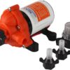 SEAFLO 33-Series Industrial Water Pressure Pump w/Power Plug for Wall Outlet - 115VAC, 3.3 GPM, 45 PSI SEAFLO 33-Series Industrial Water Pressure Pump w/Power Plug for Wall Outlet - 115VAC, 3.3 GPM, 45 PSI