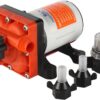 SEAFLO 42-Series Water Pressure Diaphragm Pump w/Variable Flow For Reduced Cycling - 12V, 3.0GPM, 55PSI