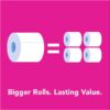 Scott ComfortPlus Toilet Paper, Large Roll, 18 Rolls (Pack of 2), 36 Total Rolls