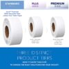Scott® 100% Recycled Fiber High-Capacity Jumbo Roll Toilet Paper (67805), 2-Ply, White, Non-perforated, (1,000'/Roll, 12 Rolls/Case, 12,000'/Case)