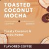 Starbucks K-Cup Coffee Pods, Toasted Coconut Mocha Flavored Coffee, 100% Arabica, Naturally Flavored, Limited Edition, 6 boxes (60 pods total)