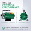 SumpMarine Water Transfer Pump, 115V 330 Gallon Per Hour - Portable Electric Utility Pump with 6' Water Hose Kit - To Remove Water From Garden, Hot Tub, Rain Barrel, Pool, Ponds, Aquariums, and More