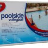SwimWays Poolside Volleyball Set for Inground Swimming Pools