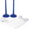 SwimWays Poolside Volleyball Set for Inground Swimming Pools